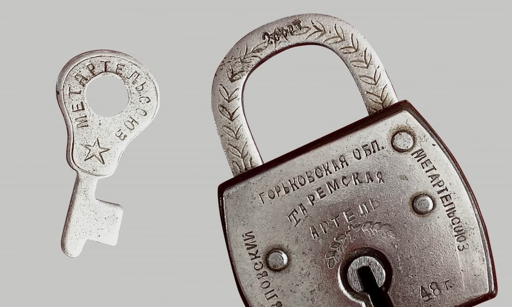 BEHIND SEVEN LOCKS. OLD LOCKS AND KEYS FROM DMITRY ZHDANOV'S COLLECTION